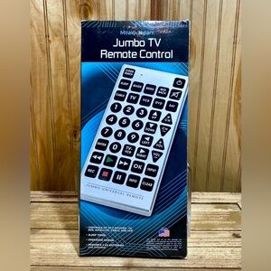 Jumbo Universal TV Remote Control- NEW
